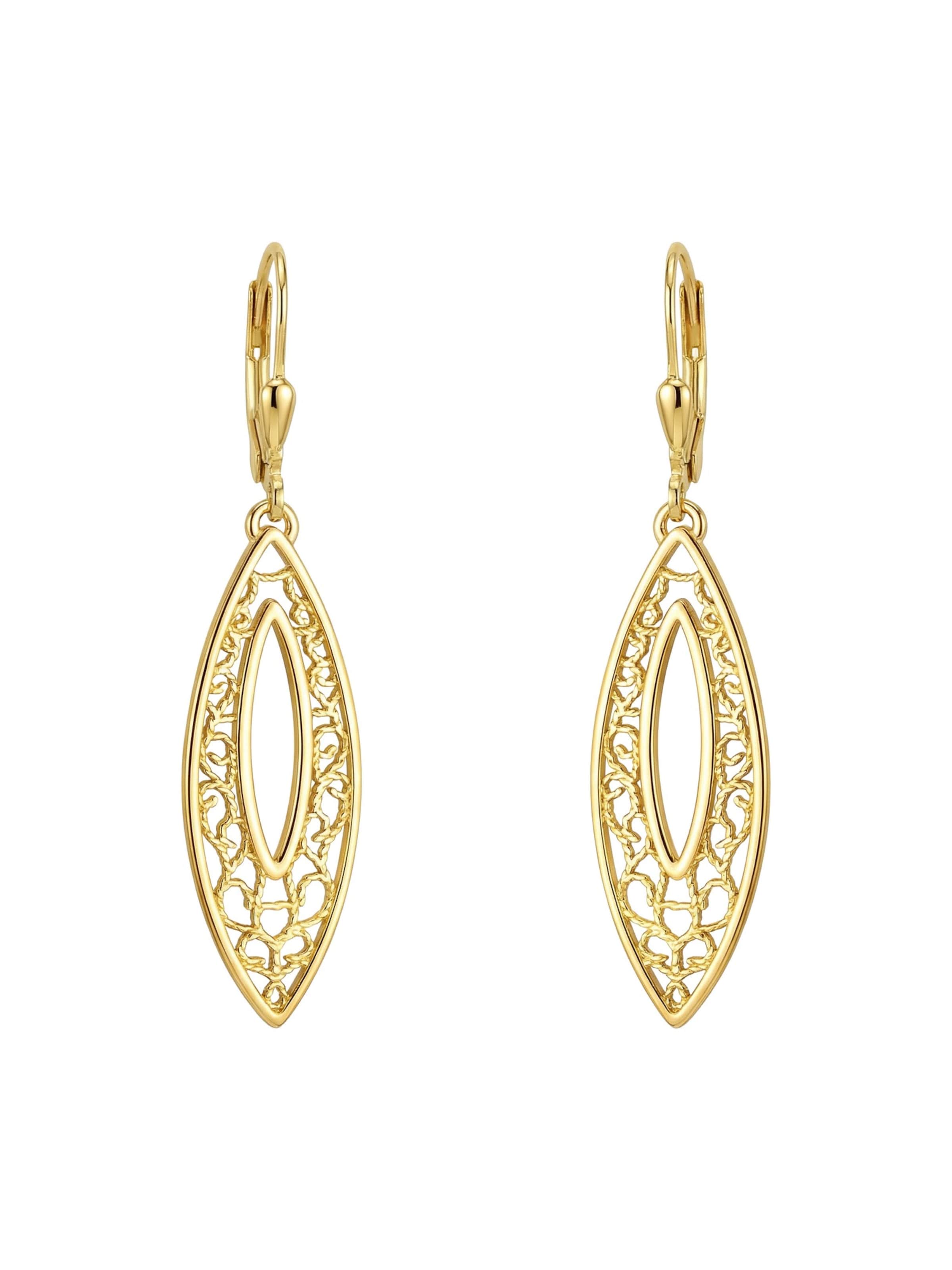 Sofia Milani Ohrringe‌‌‌‌‌‌‌‌ in Gold: Vorderseite
