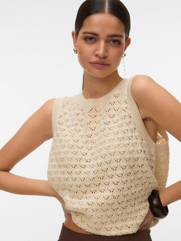 VERO MODA Top in Beige: Vorderseite