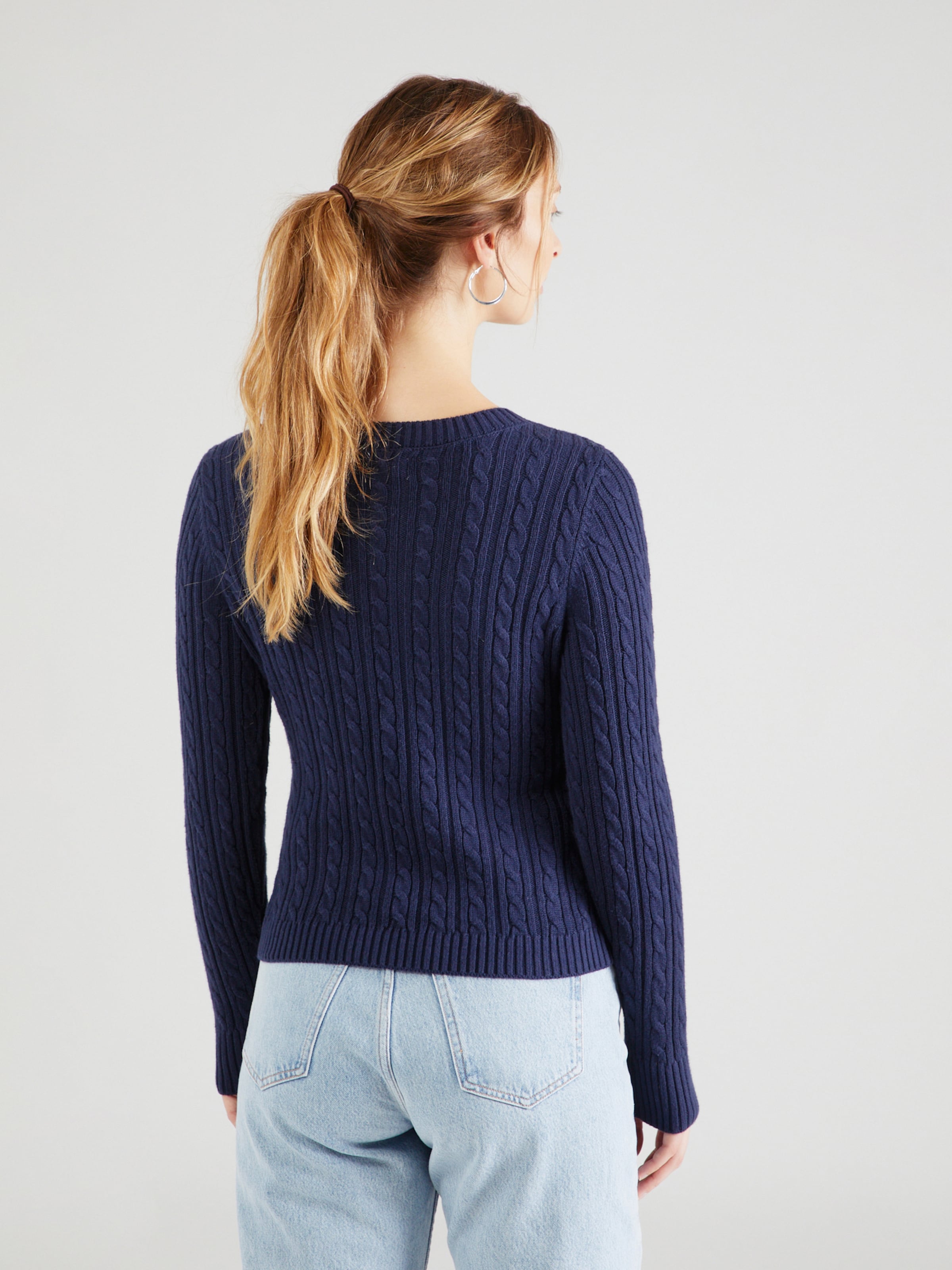Hollister navy top blue sweater