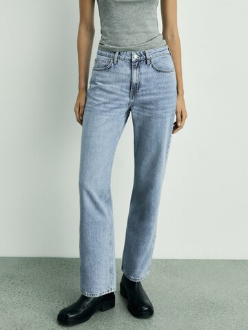 MANGO regular Jeans 'MATILDA' i blå: forside