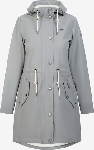 Schmuddelwedda Raincoat in Grey: front