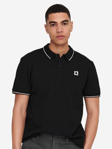 Only & Sons Shirt 'Onsefletcher' in Black