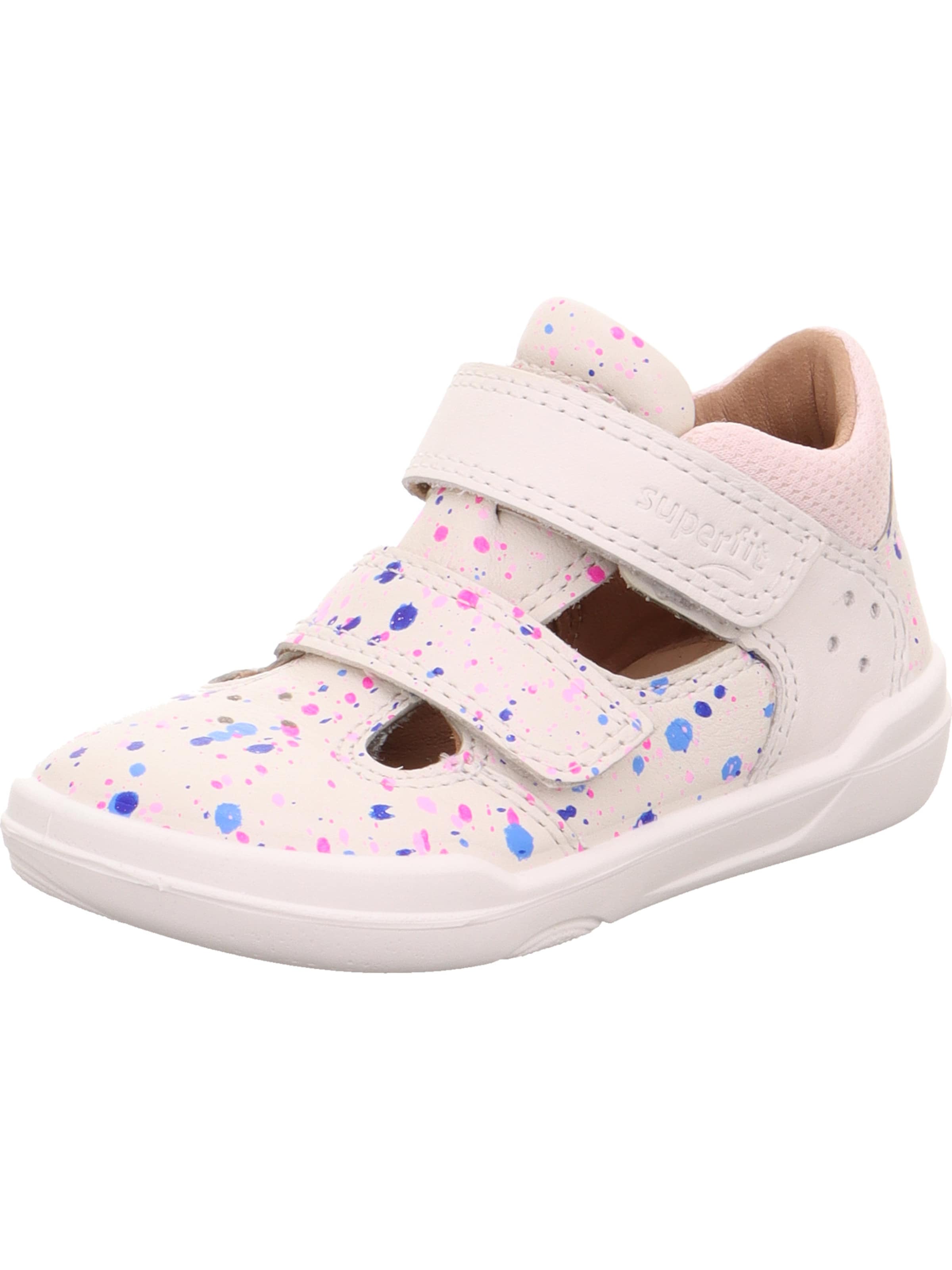 SUPERFIT Sandale 'Superfree' in Weiß: Vorderseite