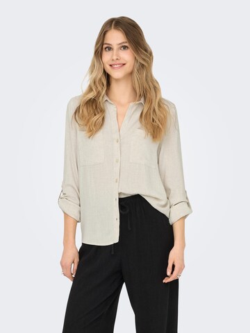 ONLY Blouse 'yasmin' in Beige: front