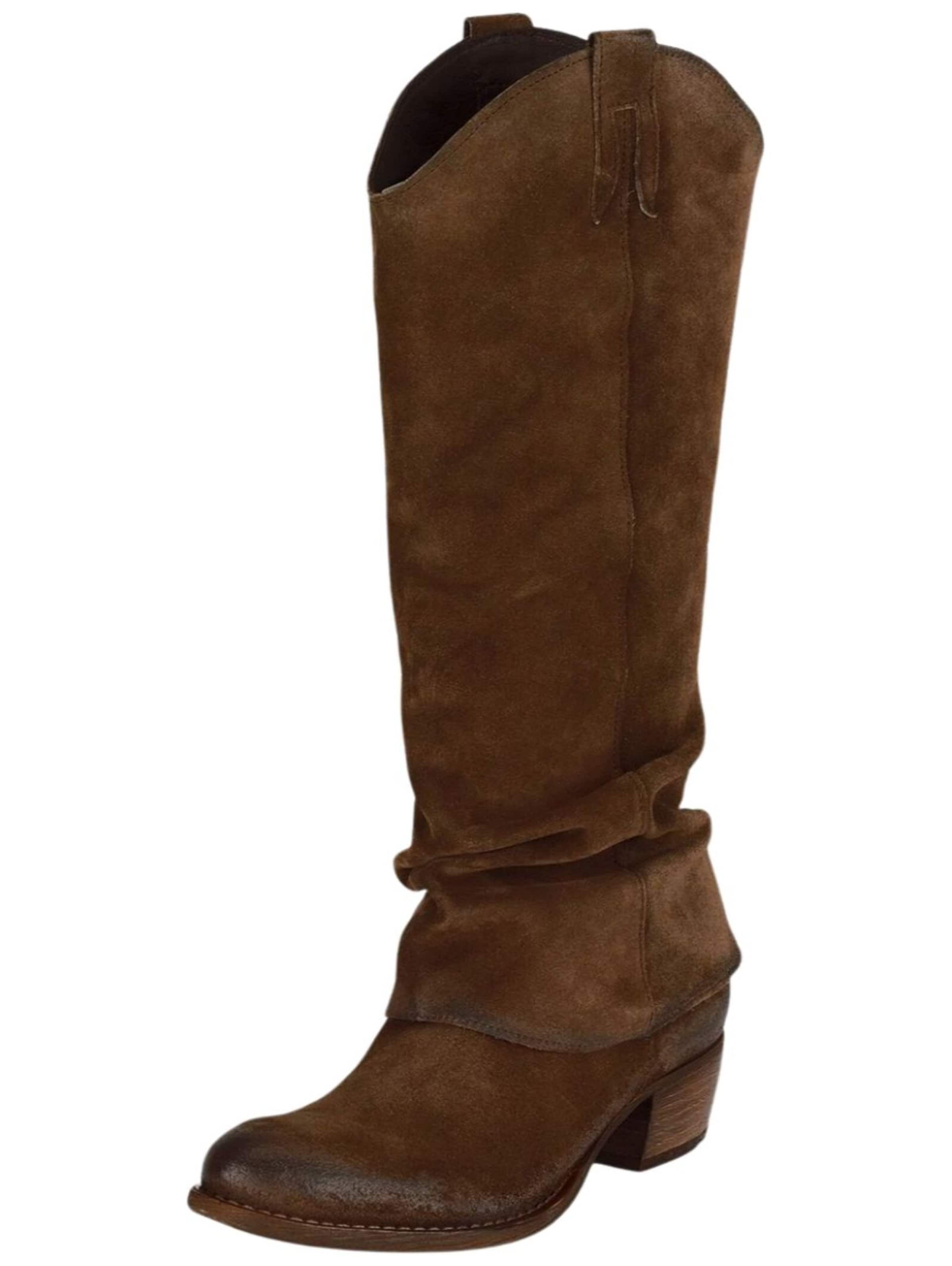 FELMINI Cowboy boot 'Dresa C833' in Brown: front
