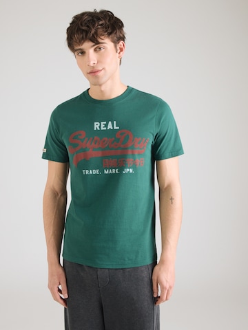 Superdry & Co Футболка в Зеленый: спереди