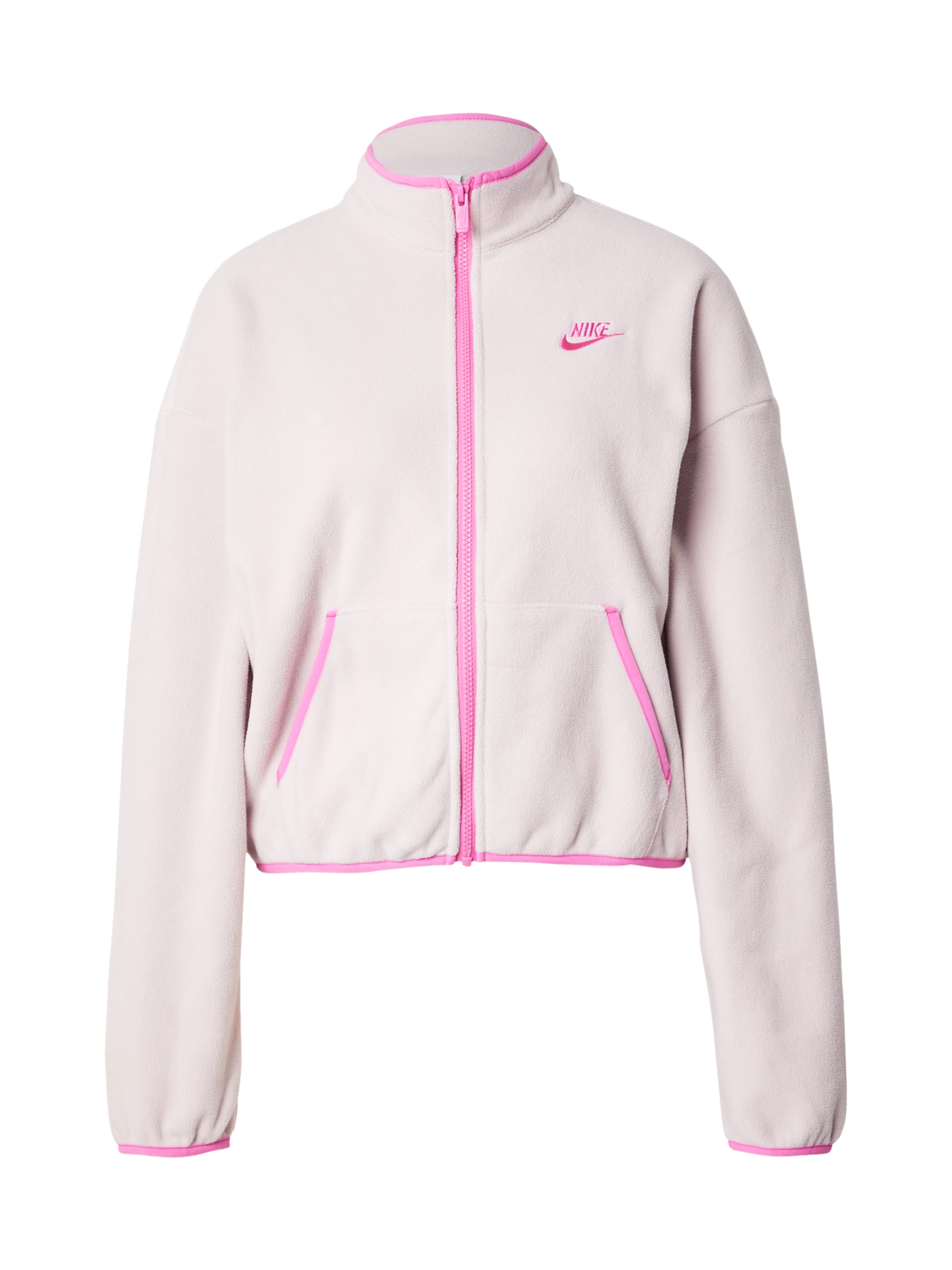 Veste en polaire 'Club Fleece' Nike Sportswear en rose : devant