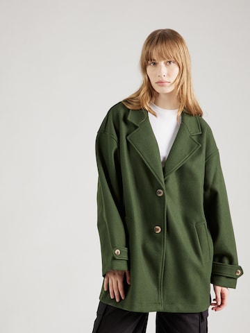 Manteau mi-saison Noisy may en vert : devant