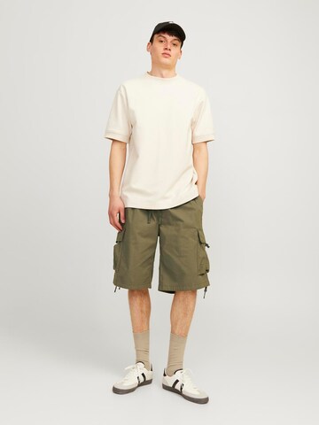 Loosefit Pantaloni cargo 'Zayn' di JACK & JONES in verde