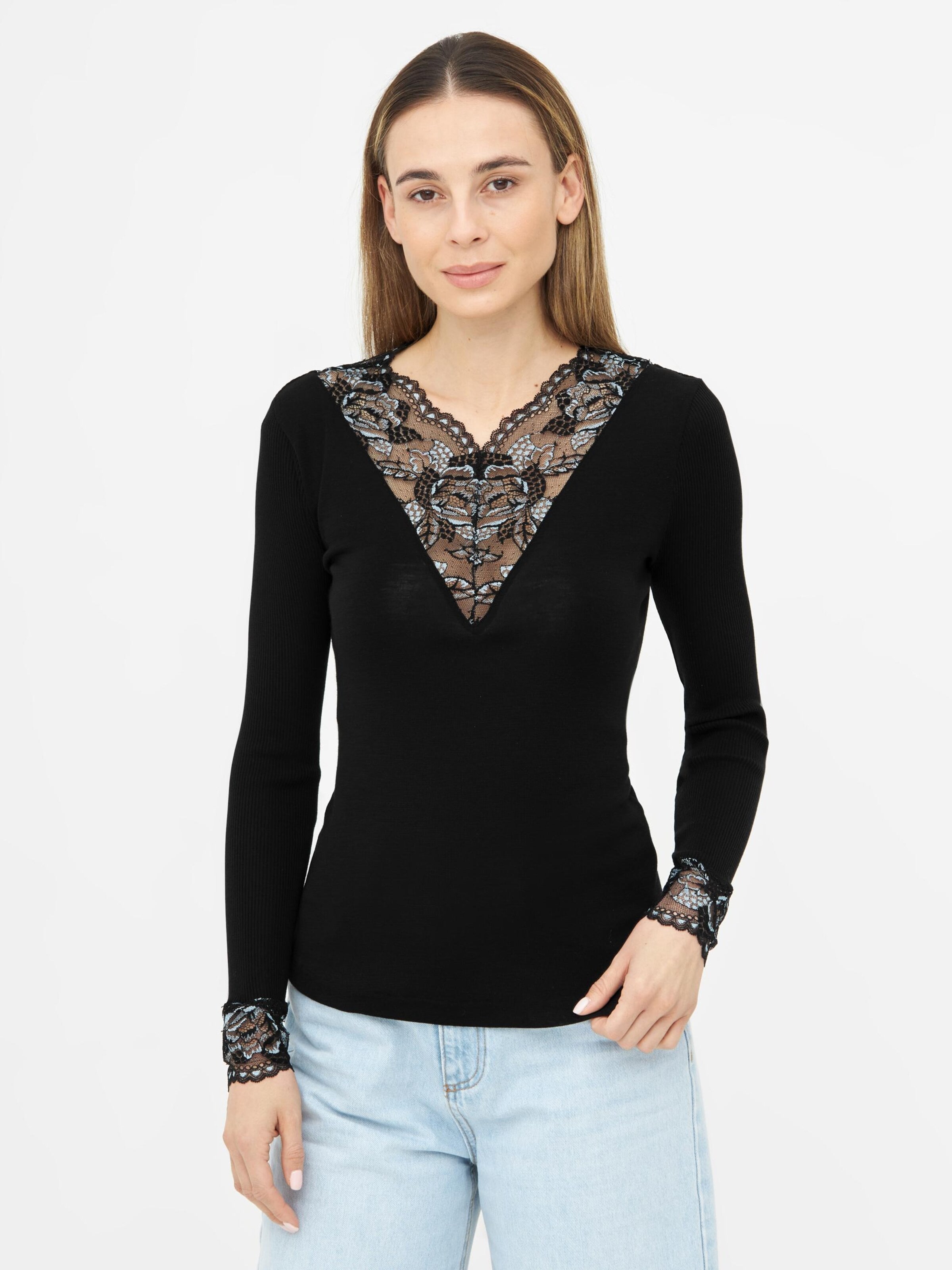 TOOche Shirt 'Noir Enchant' in Black: front