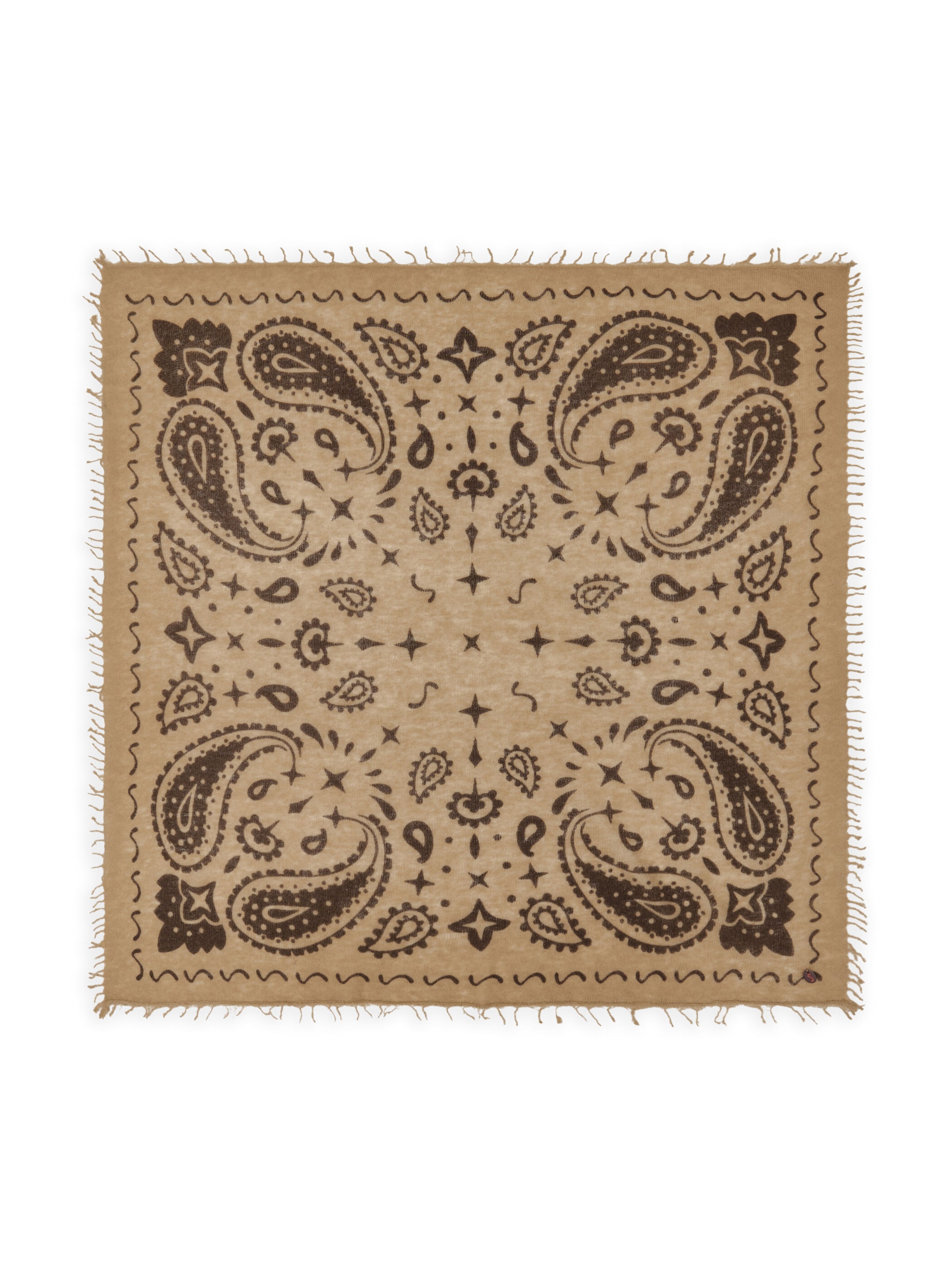 Foulard CODELLO en marron : devant