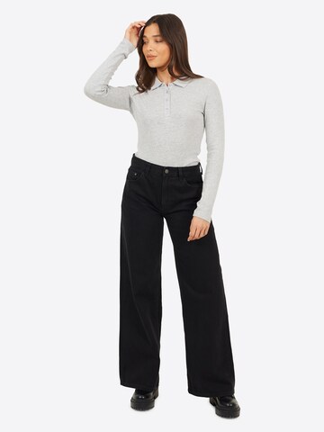 BRAVE SOUL Shirt in Grijs