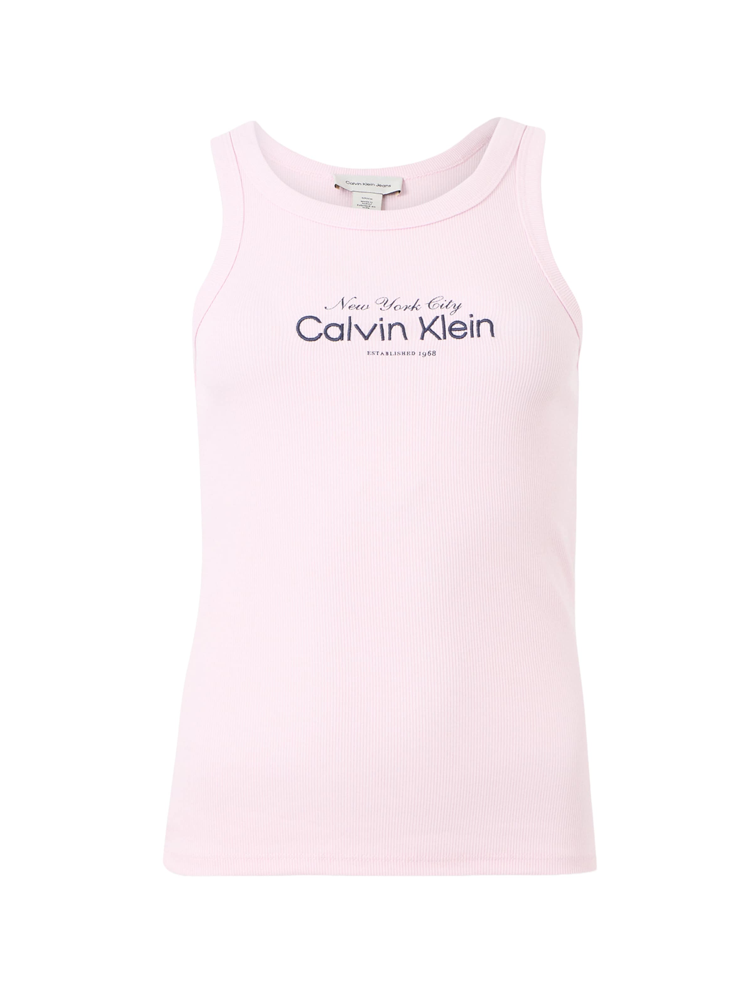 Calvin Klein Jeans Top in Roze: voorkant