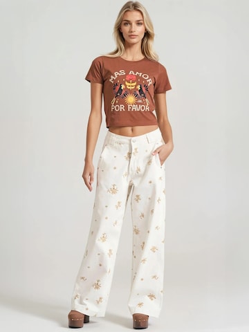 Funky Buddha Topp i brun