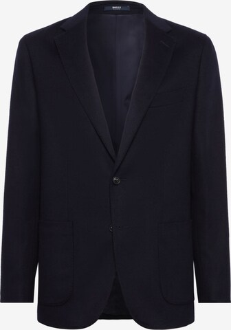 Coupe regular Veste de costume Boggi Milano en bleu : devant