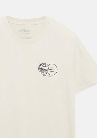 s.Oliver T-Shirt in Weiß: Vorderseite
