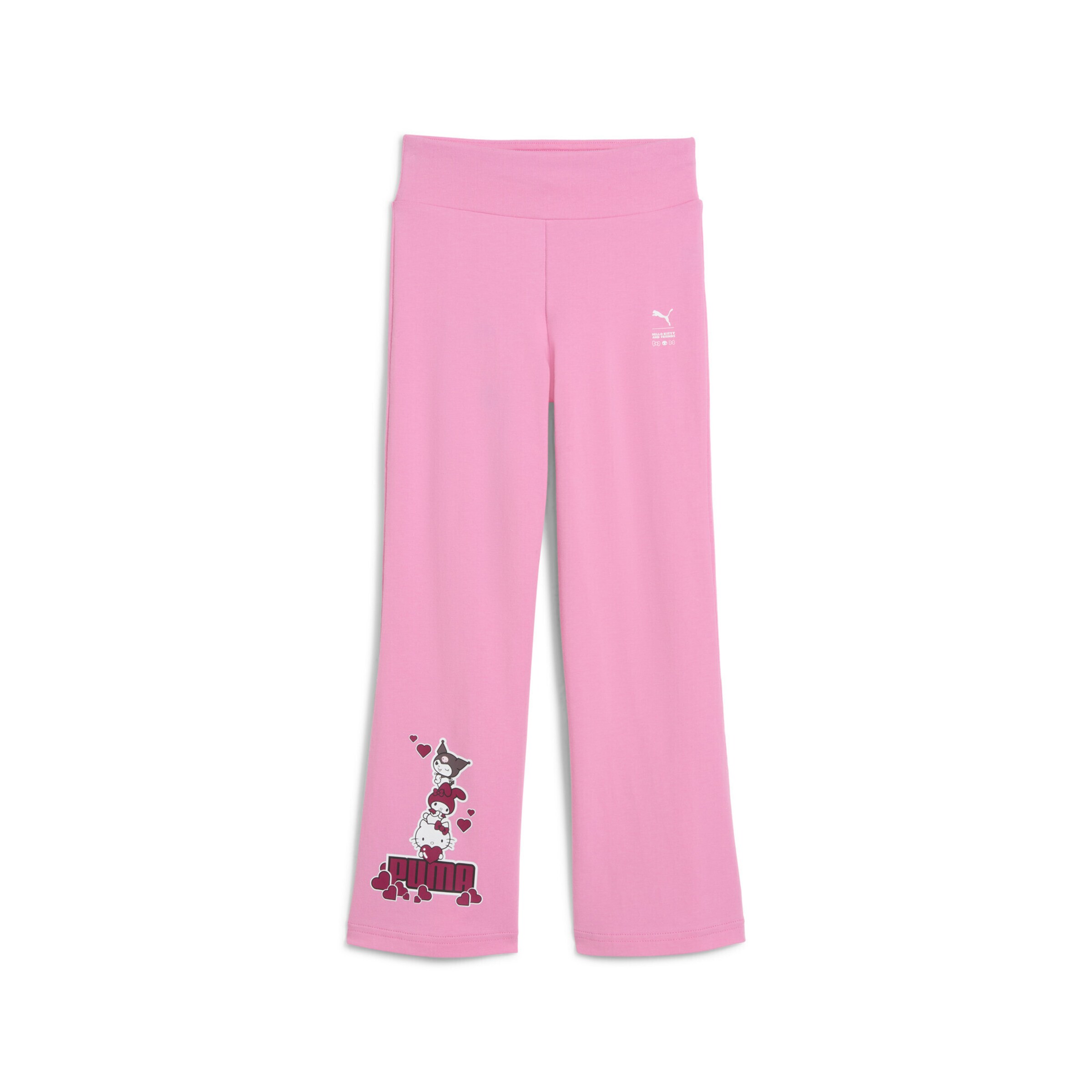 PUMA Flared Leggings in Pink: front