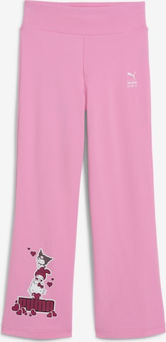 PUMA Flared Leggings in Pink: front
