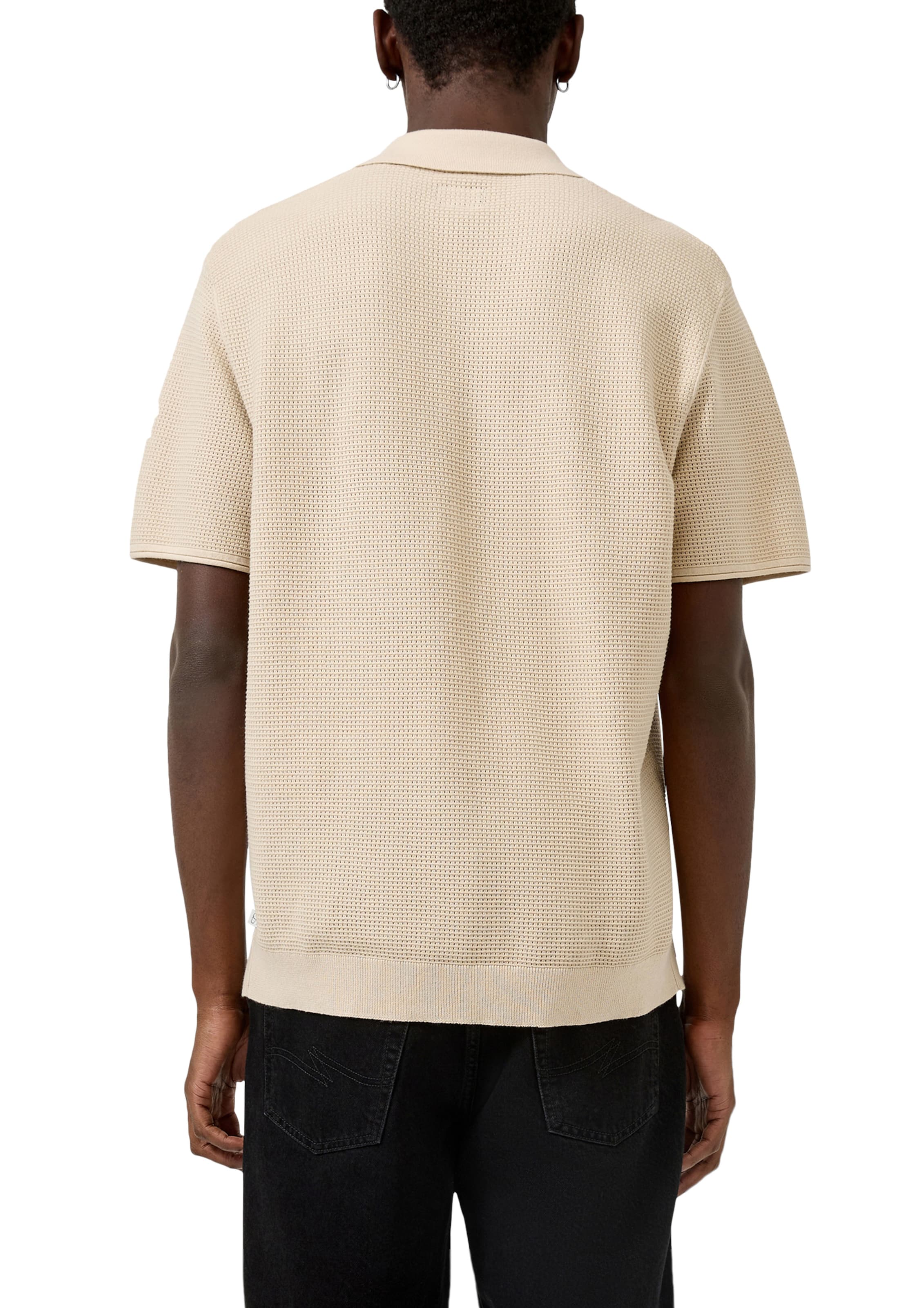 QS Poloshirt in Beige