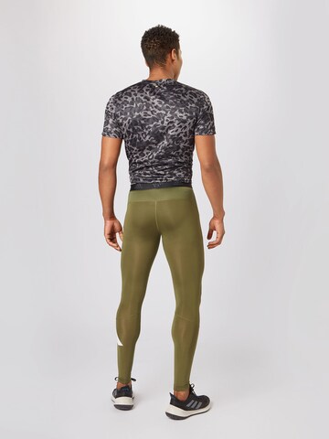 ADIDAS PERFORMANCE Skinny Spodnie sportowe w kolorze zielony