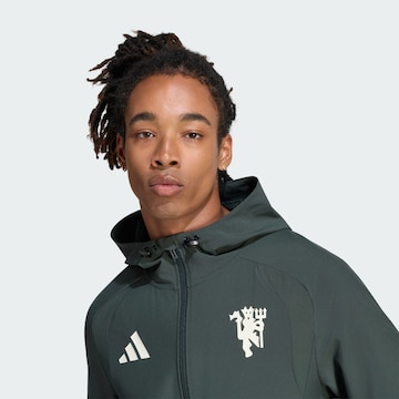 ADIDAS PERFORMANCE Sportjas 'Machchester United Tiro Travel' in Groen