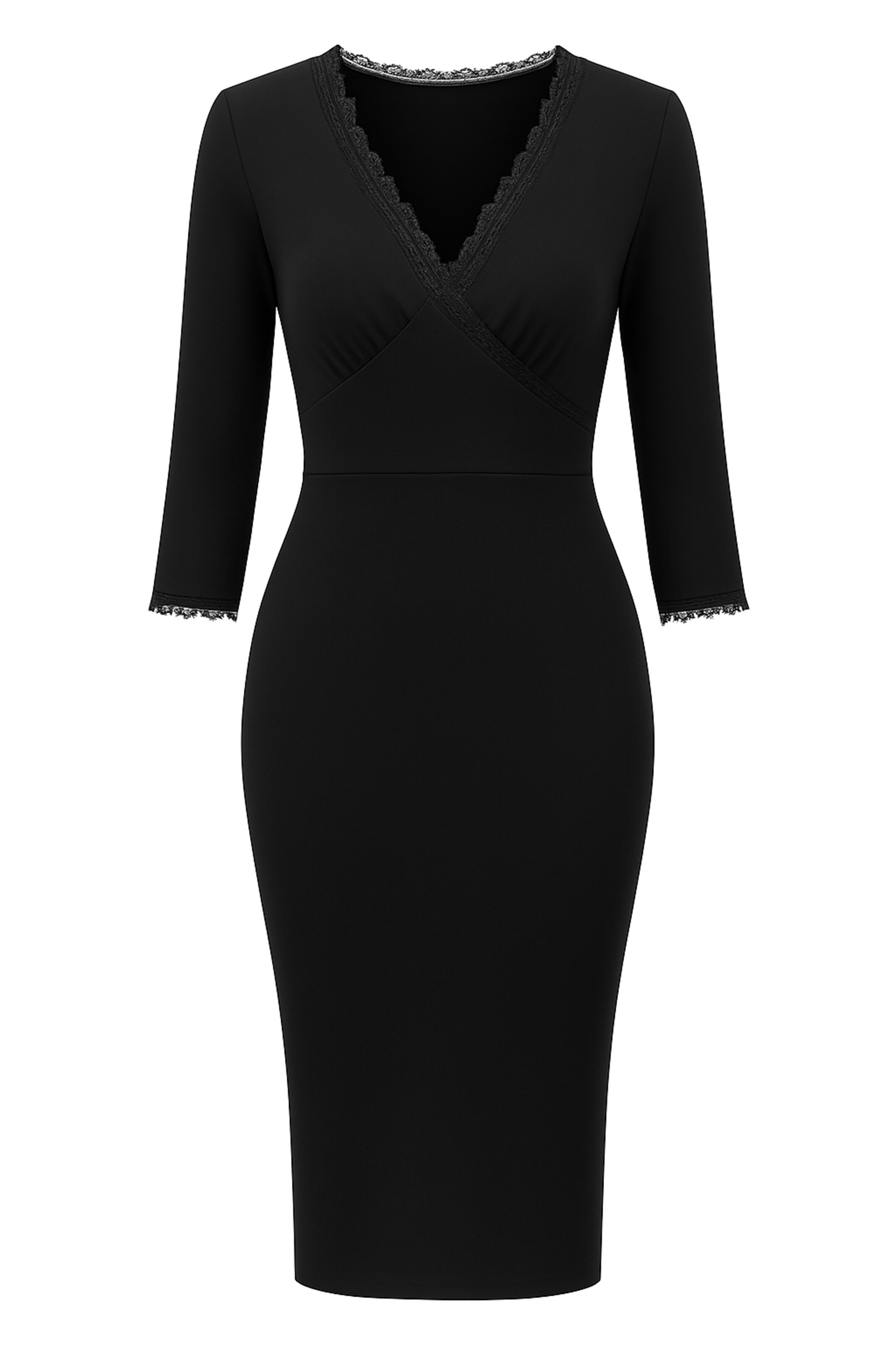 JANE's Robe en noir, Vue avec produit