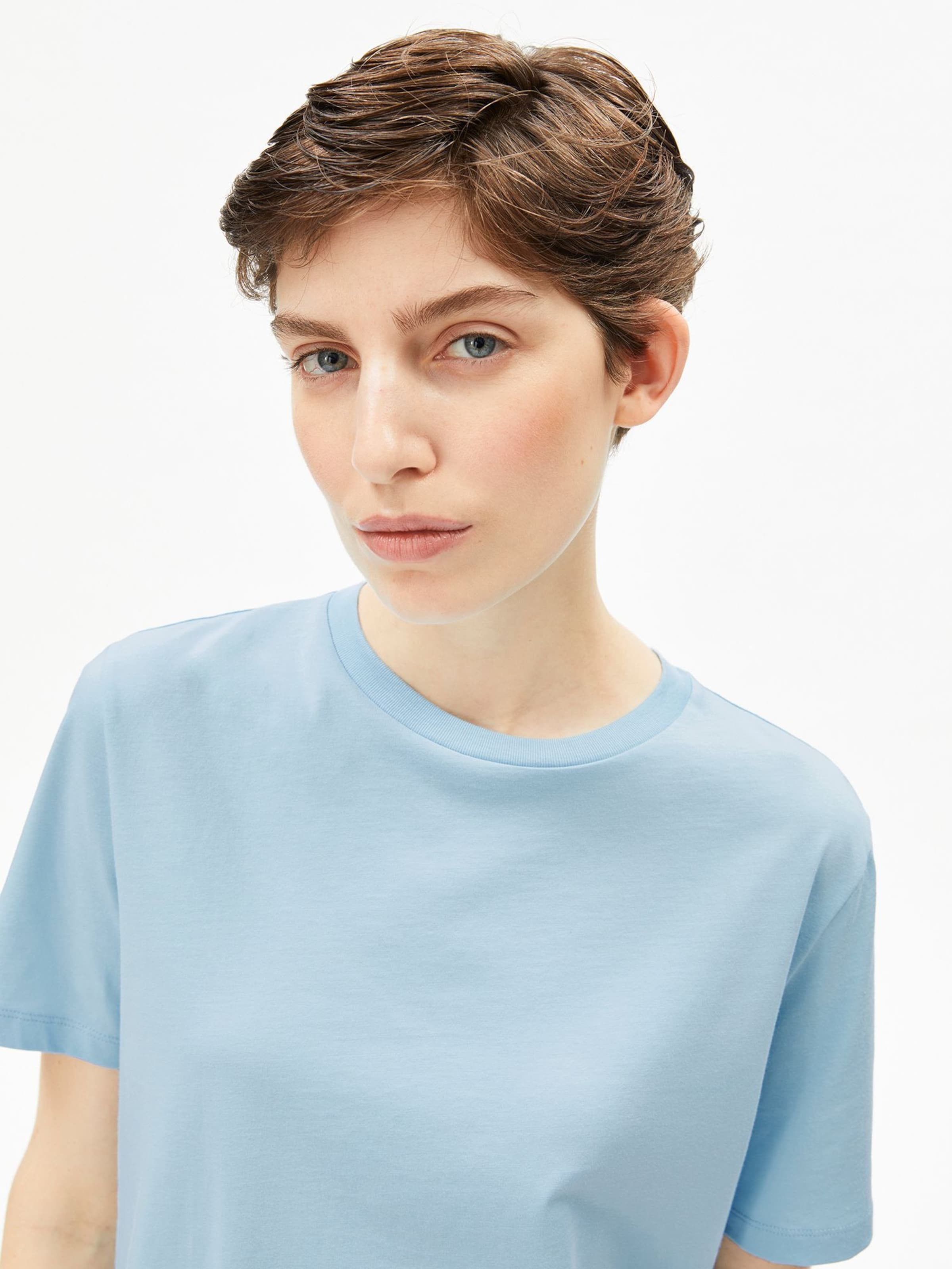 ARMEDANGELS Shirt in Blauw: voorkant