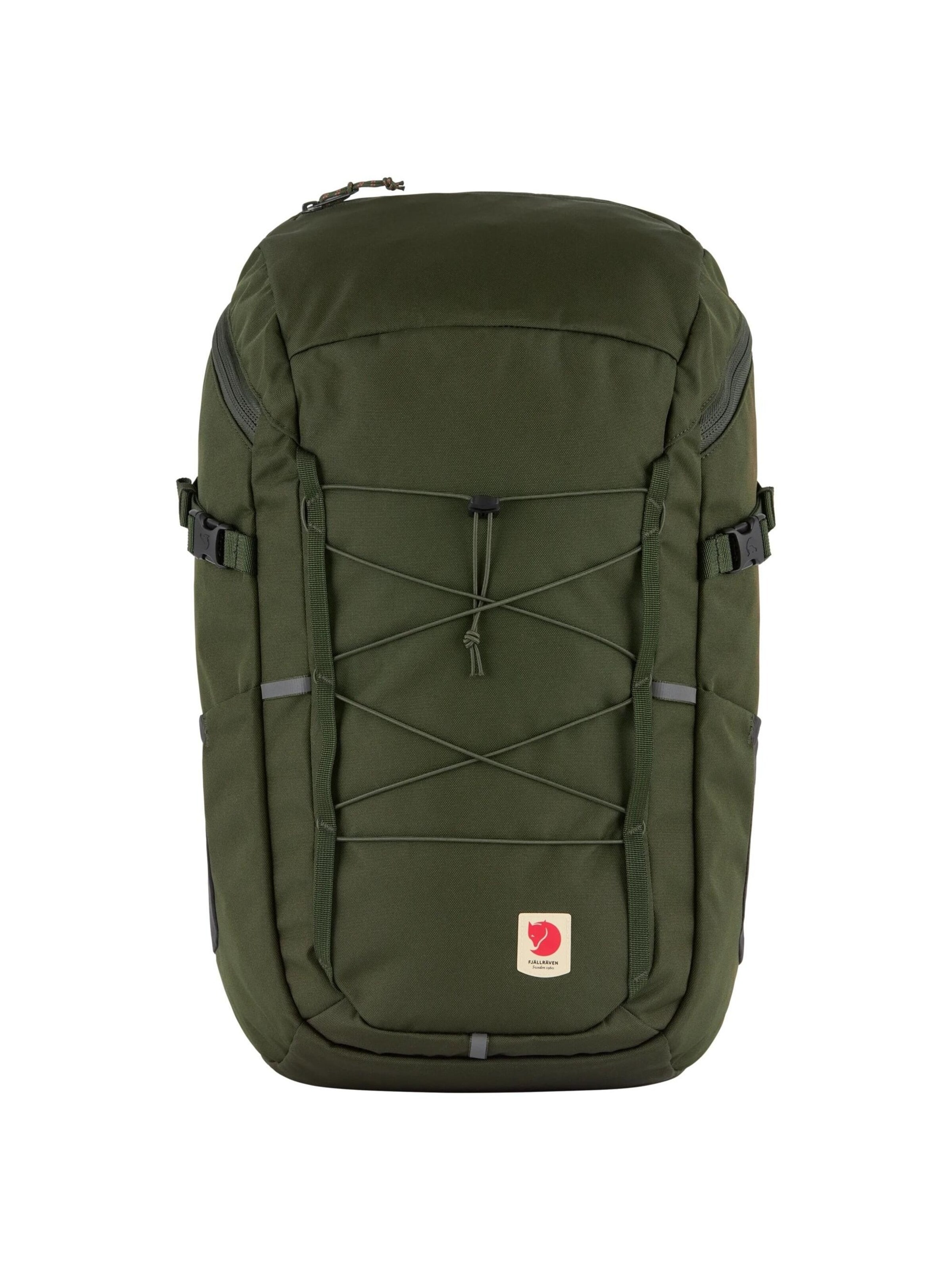 FJALLRAVEN Backpack in Green: front