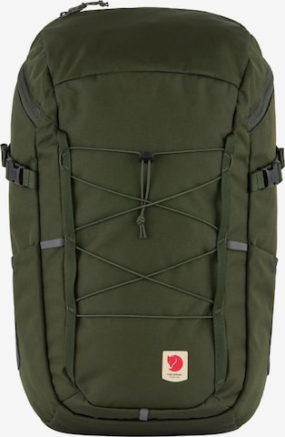FJALLRAVEN Backpack in Green: front