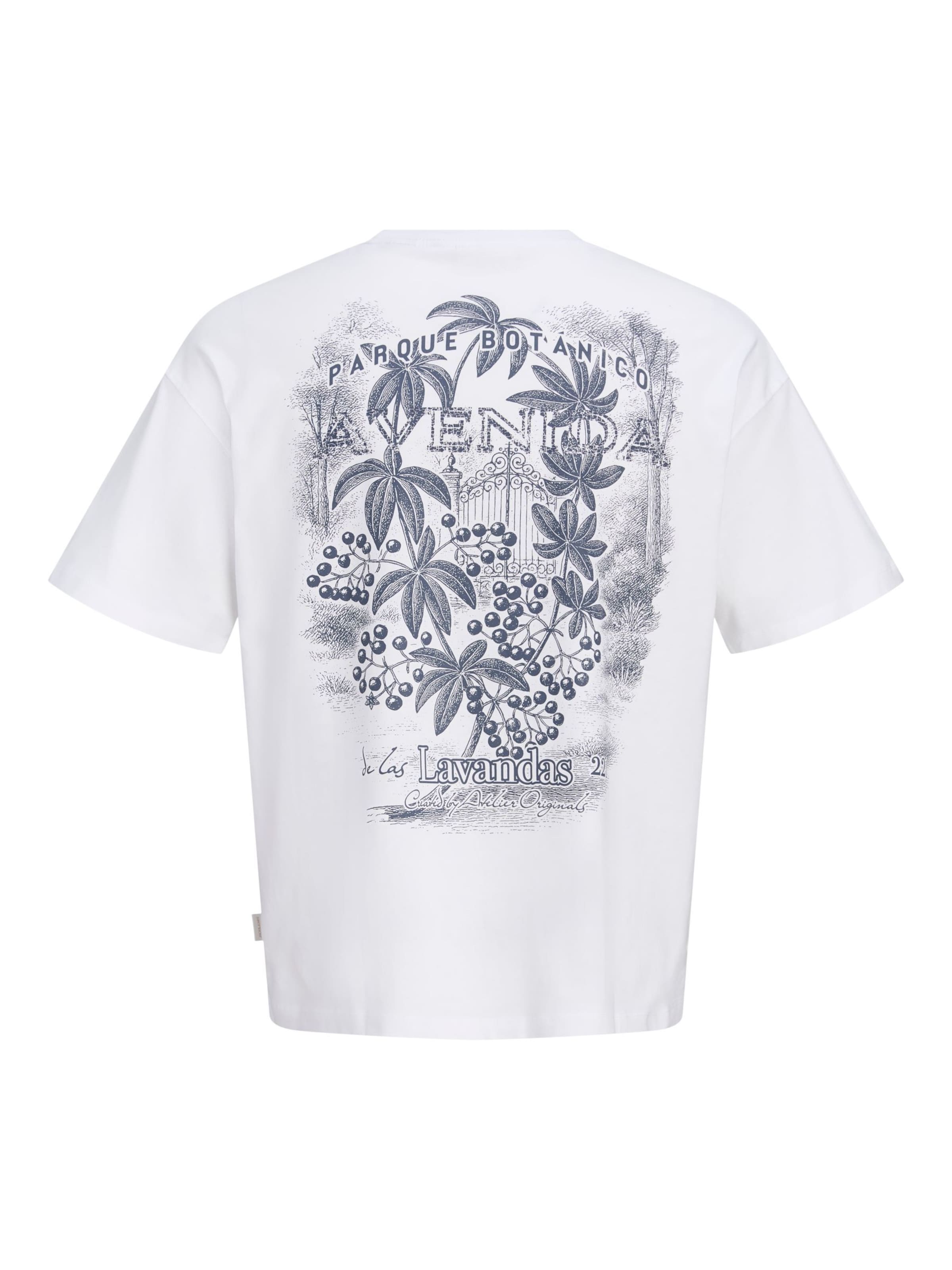 JACK & JONES Shirt 'JORAtocha' in Wit