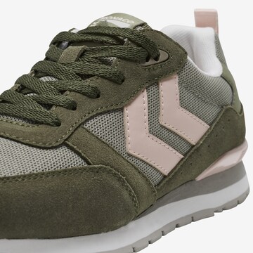 Sneaker bassa 'Monaco 86' di Hummel in verde