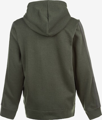 ENDURANCE Athletic Zip-Up Hoodie 'Uline' in Green