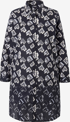 Ulla Popken Bluse in Schwarz: Vorderseite