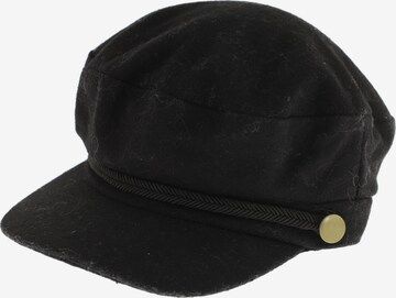 MANGO Hat & Cap in S in Black: front