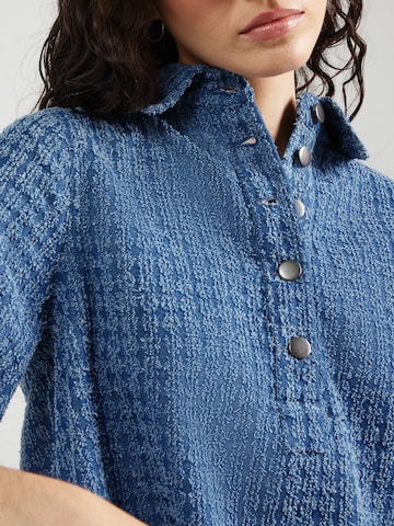 MSCH COPENHAGEN Shirt dress 'Ibo' in Blue