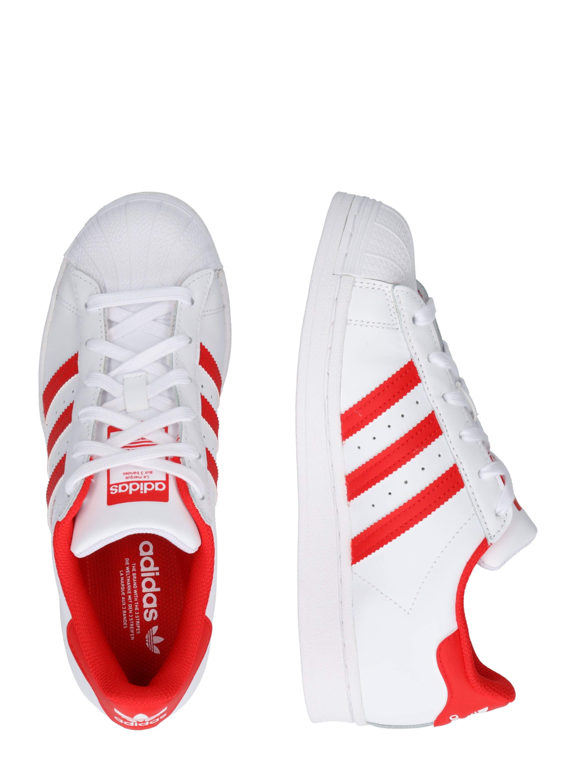 la marque aux 3 bandes white