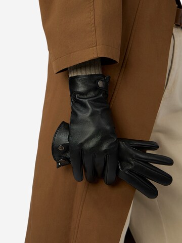 Victoria Hyde Handschuhe ' Karsa ' in Schwarz