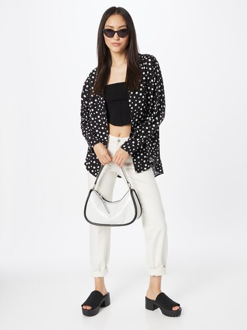 Monki Blouse in Zwart