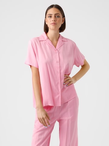 Chemisier 'VIKITIKA' VERO MODA en rose : devant