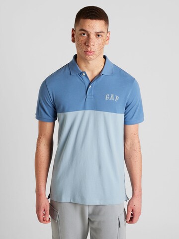 GAP Shirt 'NOVELTY' in Blauw: voorkant