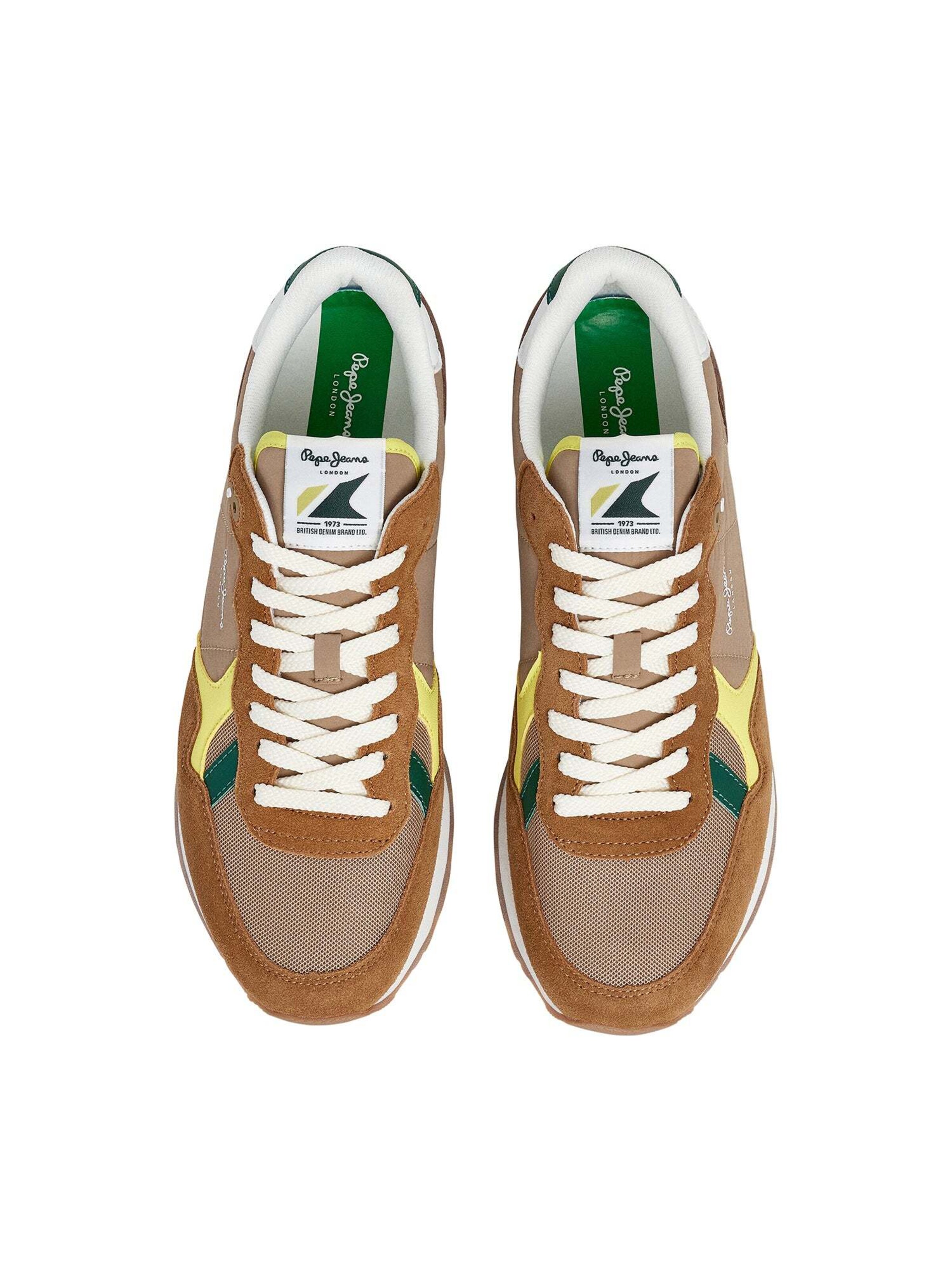 Pepe Jeans Platform trainers in Brown