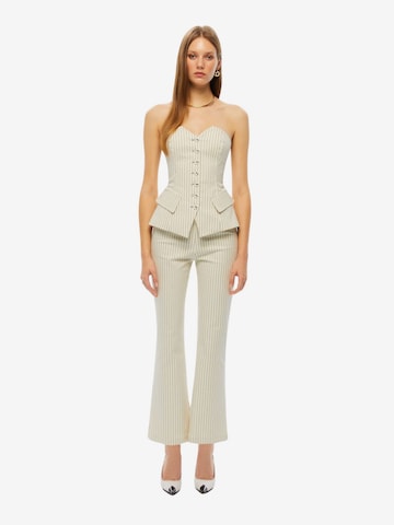 NOCTURNE Flared Pants in Beige
