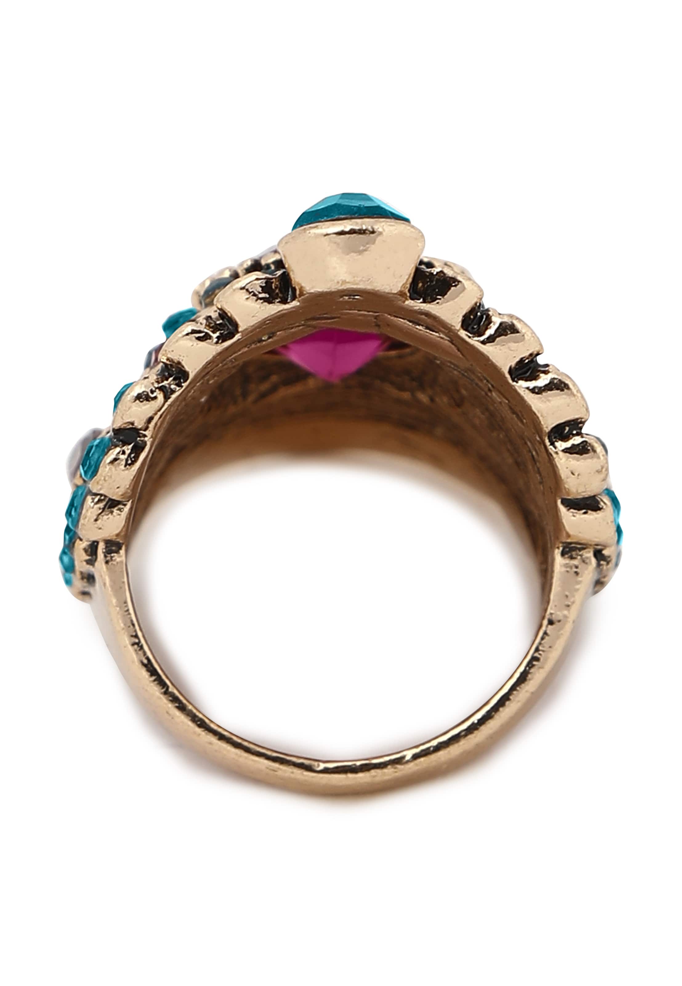 SOHI Prsteň 'Kaylee' - Zmiešané farby