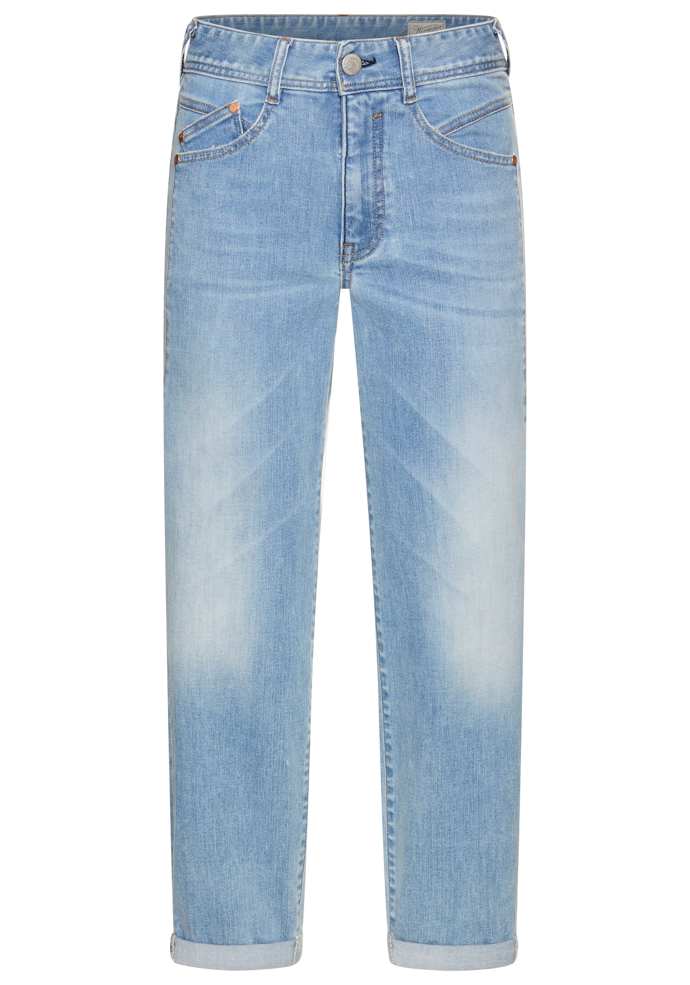 Herrlicher Tapered Jeans in Blau: Vorderseite