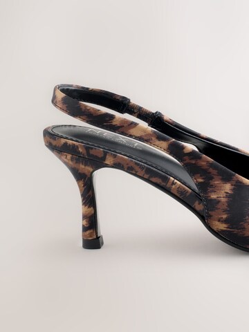 Escarpins à bride arrière 'Forever Comfort' Next en marron