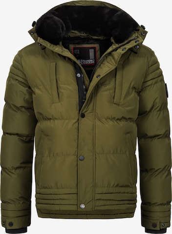 Veste d’hiver 'Fabiano' Alessandro Salvarini en vert : devant