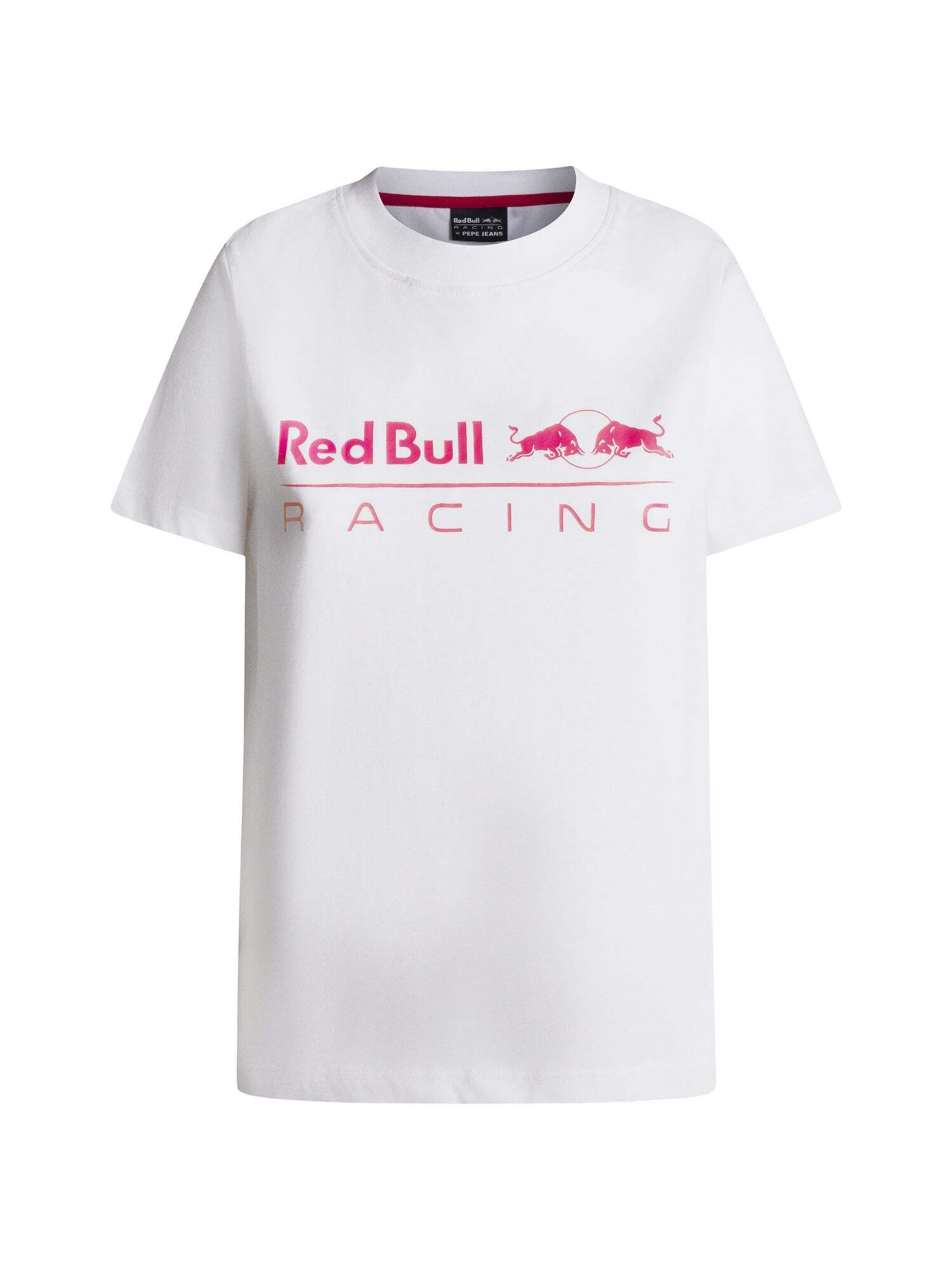 Maglietta di Red Bull Racing x Pepe Jeans in bianco: frontale