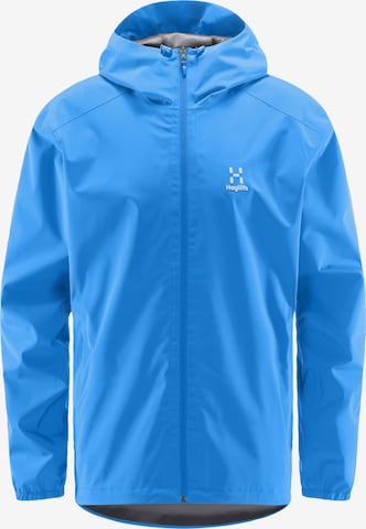 Haglöfs Outdoor jacket 'Buteo' in Blue: front