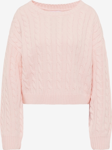 MYMO - Pullover em rosa: frente