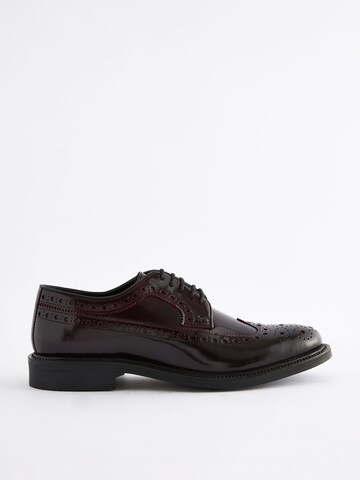 Chaussure à lacets Next en rouge